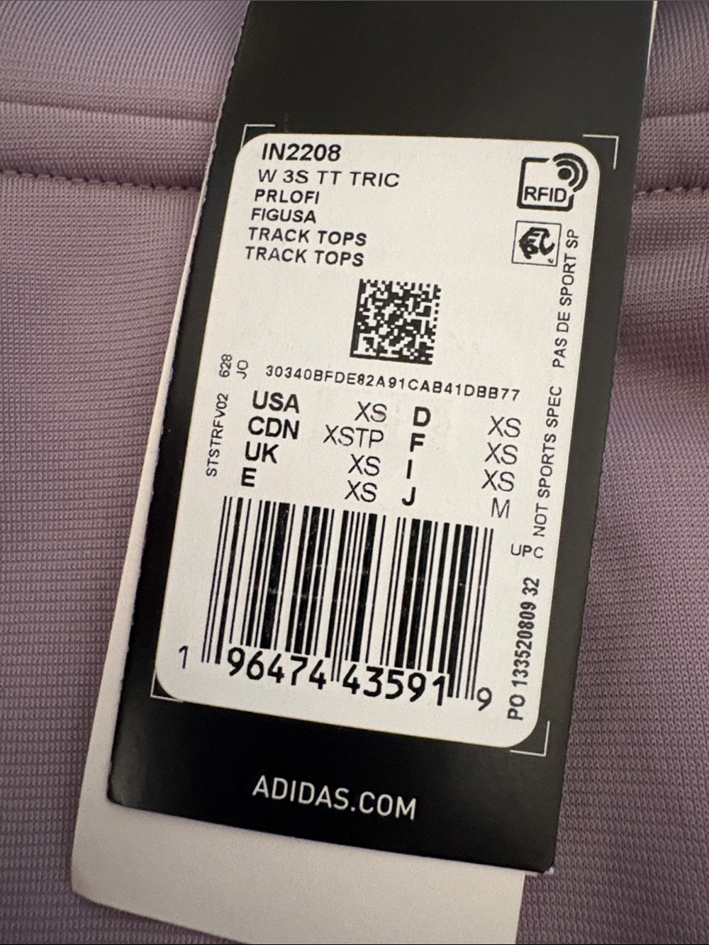 Adidas jacket - Picture 3 of 3